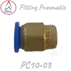 Fitting Pneumatic Lurus PC10-03 3