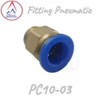 Fitting Pneumatic Lurus PC10-03 1