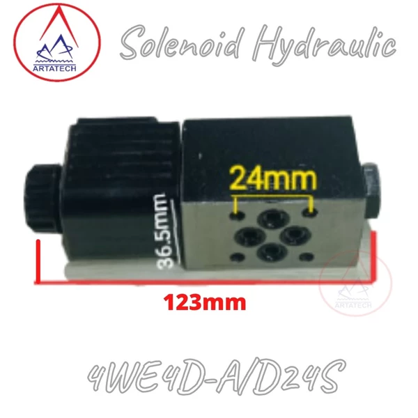 Solenoid Valve Mini Hydrolic 4WE4D-A/D24S SUNBUN