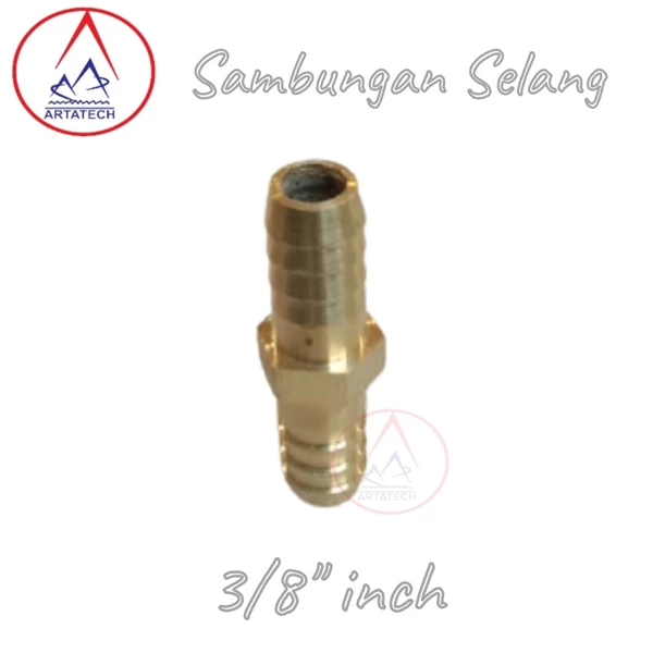  Fitting Pneumatic sambungan selang 3/8"inch