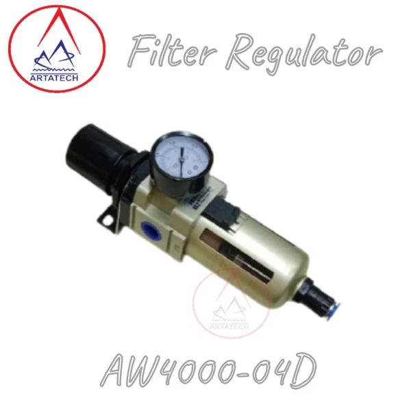 Filter Udara Regulator Pneumatic Autodrain AW4000-04 D