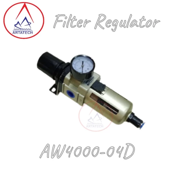 Filter Udara Regulator Pneumatic Autodrain AW4000-04 D