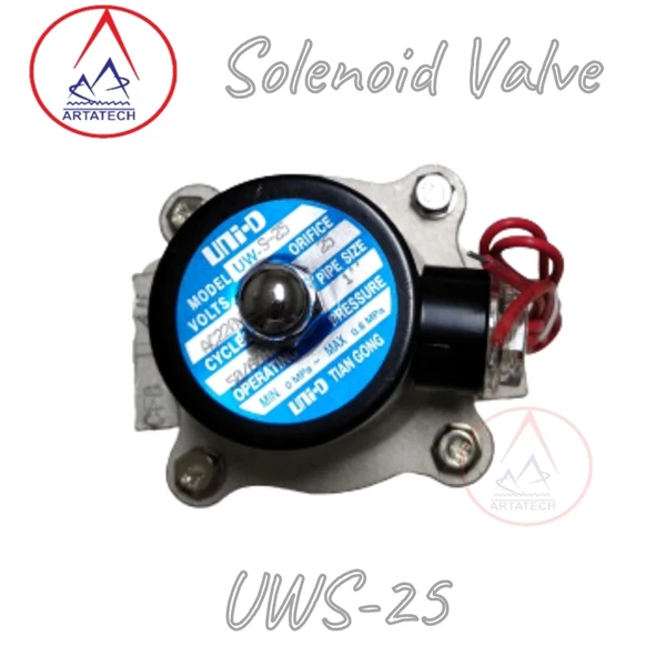 Solenoid Valve UWS-25 1" AC220V UNI-D