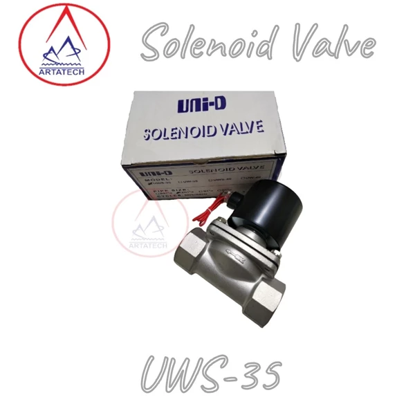 Solenoid Valve UWS-35 1 1/4" AC220V UNI-D