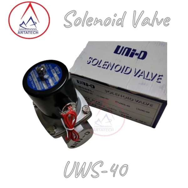 Solenoid Valve UWS-40 1 1/2" AC220V UNI-D