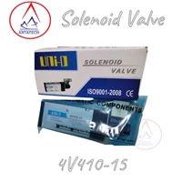 Solenoid Valve 4V410-15 AC220V UNI-D