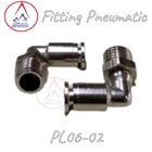 Fitting Pneumatic Metal PL06-02 skc 1