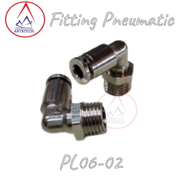 Fitting Pneumatic Metal PL06-02 skc