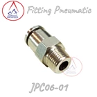 Fitting Pneumatic metal JPC06-01 SKC 2