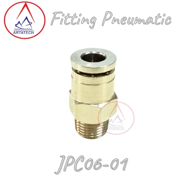 Fitting Pneumatic metal JPC06-01 SKC