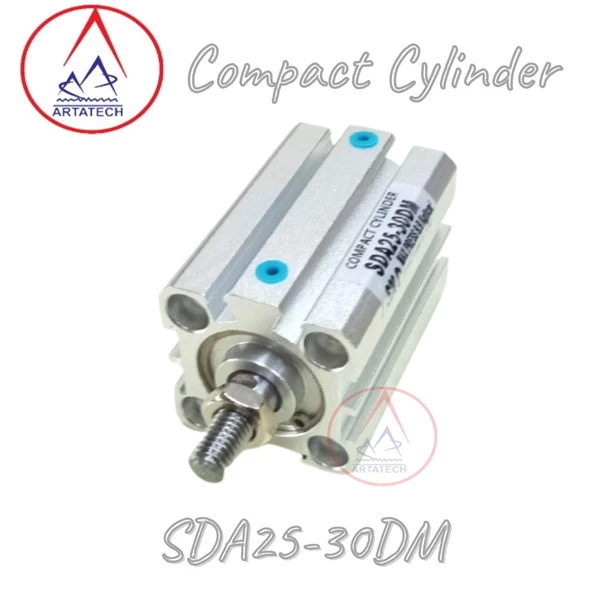 Compact Silinder Pneumatik SDA25-30DM SKC