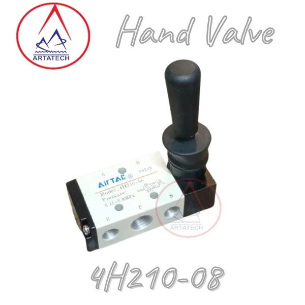 Hand Industrial Valve 4H210 - 08 AIRTAC
