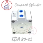Compact Silinder Pneumatik SDA80-25 SKC 3