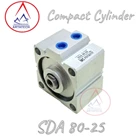 Compact Silinder Pneumatik SDA80-25 SKC 2