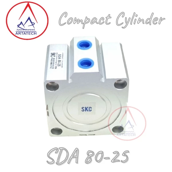 Compact Silinder Pneumatik SDA80-25 SKC