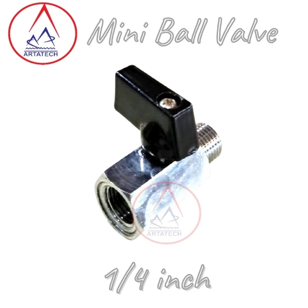 Mini Ball valve 1/4 inch SKC