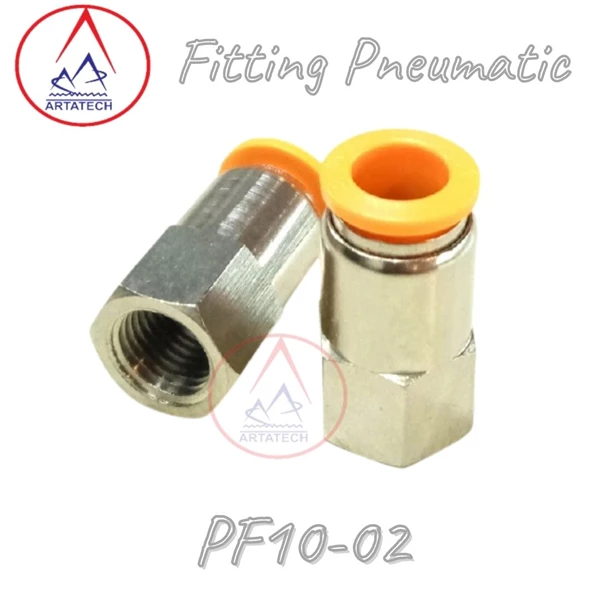 Fitting Pneumatic Lurus PF 10-02