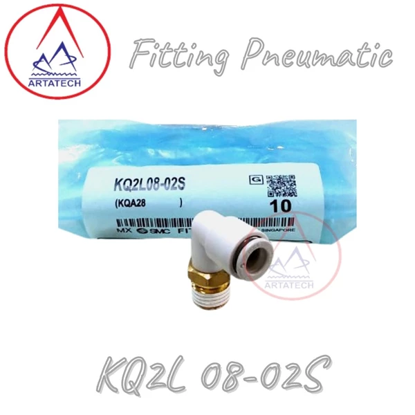 Fitting Pneumatic Elbow KQ2L08-02s SMC