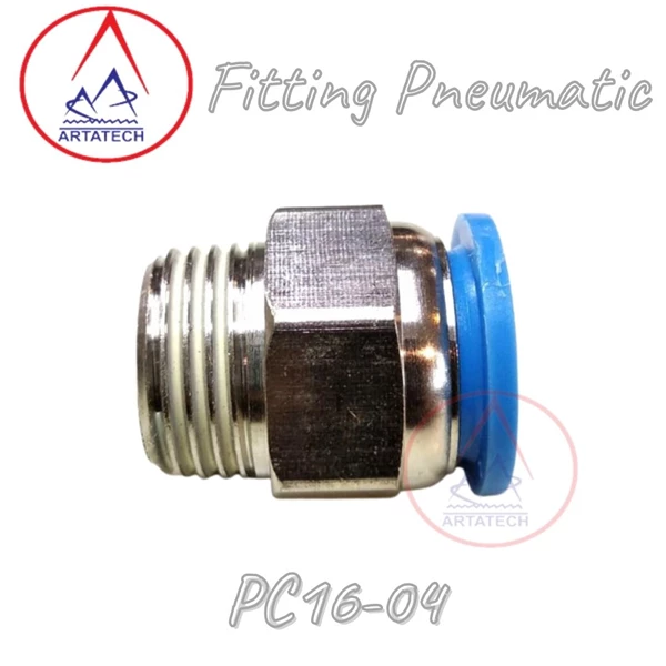 Fitting Pneumatic Lurus PC 16-04