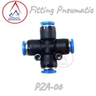 Fitting Pneumatic cross PZA - 06 3