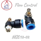 Fitting Pneumatic Flow Control NSE 12-02 3
